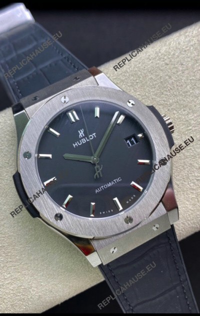 Hublot Classic Fusion 1:1 Mirror Replica Swiss Watch in 904L Steel Casing Grey Dial 42MM