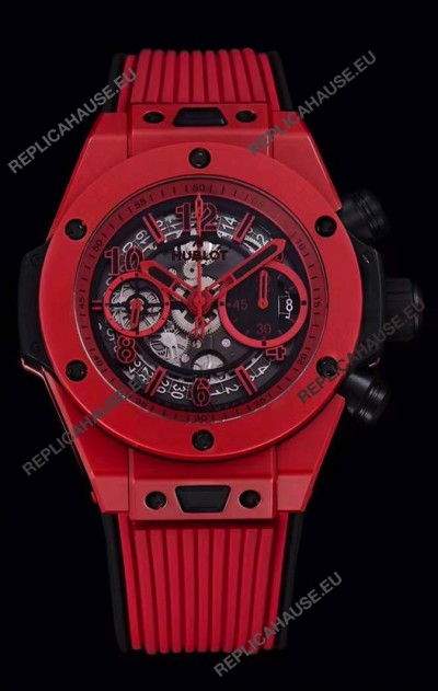 Hublot Big Bang Unico RED PVD 1:1 Mirror Edition Swiss Replica Watch 