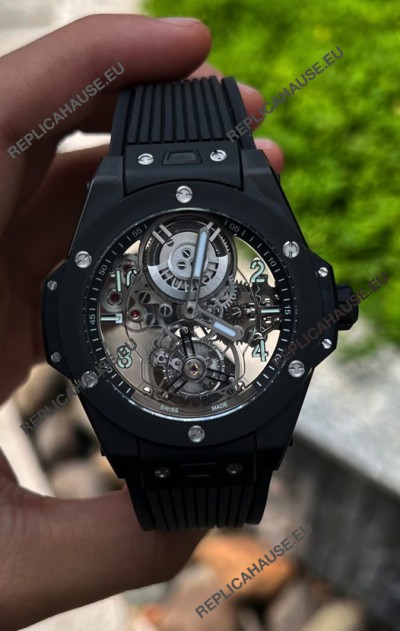 Hublot Big Bang Tourbillon Ceramic Casing Watch in 45MM 1:1 Mirror Replica