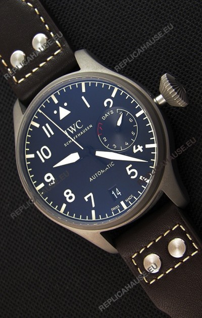 IWC Big Pilot's IW501004 Heritage Titanium Swiss - Functional Power Reserve 1:1 Mirror Replica