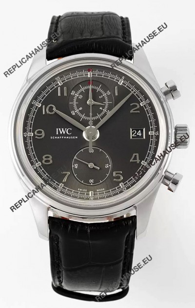 IWC Portugieser Chronograph Classic IW390404 Grey Dial Swiss Replica Watch