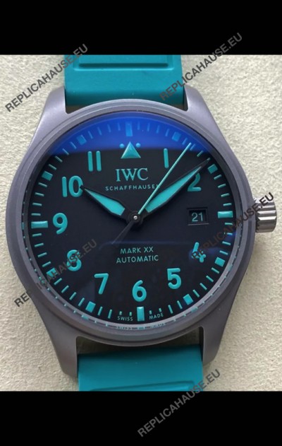 IWC Pilot's MARK XX Super Clone Mercedes-AMG Petronas Formula 1 Replica Watch 