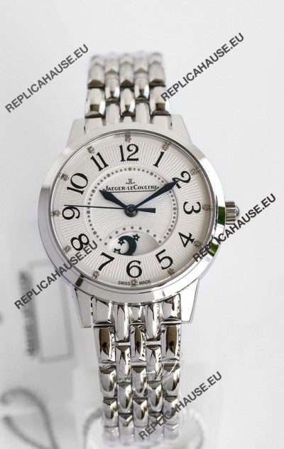 Jaeger-LeCoultre Rendez-Vous Steel Night & Day 1:1 Mirror Steel Casing Watch