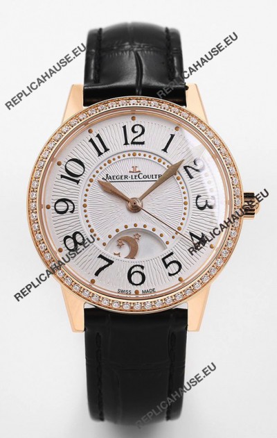 Jaeger-LeCoultre Rendez-Vous Steel Night & Day Rose Gold 1:1 Mirror Swiss Watch