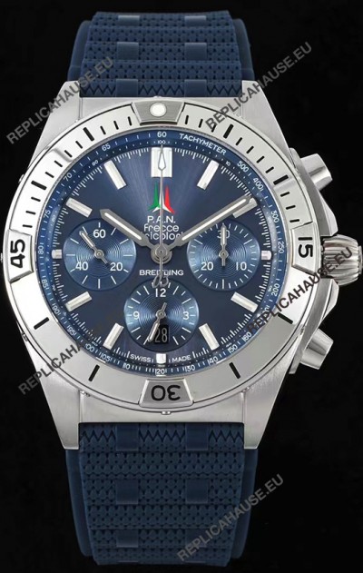 Breitling Chronomat B01 42 Edition Swiss 904L Steel Casing Blue Dial 1:1 Mirror Replica Watch