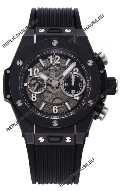 Hublot Big Bang Unico Black Ceramic Casing 1:1 Mirror Edition Swiss Replica Watch