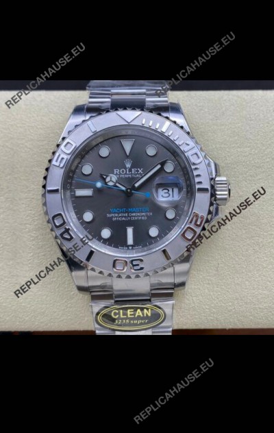 Rolex Yachtmaster 40mm Steel Dial - 1:1 Swiss Replica Watch in 904L Steel Casing