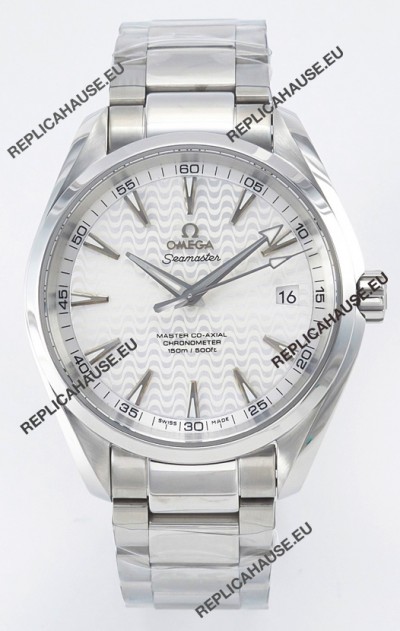 Omega Aqua Terra 150M White Dial 904L Steel Casing 1:1 Mirror Replica 41MM 