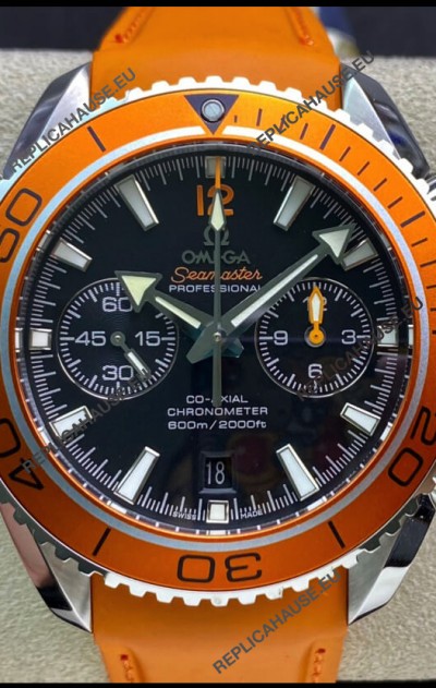 Omega Planet Ocean 600M Chronograph 904L Steel 1:1 Mirror Replica Watch