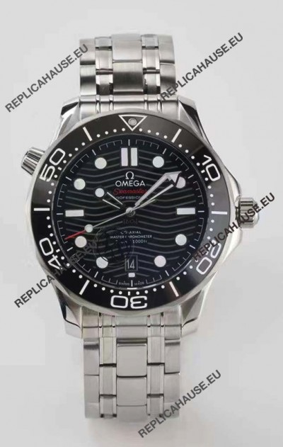 Omega Seamaster 300M Co-Axial Master Chronometer BLACK Swiss 1:1 Mirror Replica Watch