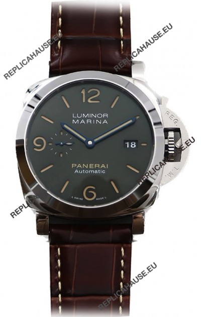 Panerai Luminor Marina PAM1116 Platinumtech Green Dial 1:1 Mirror Swiss Replica 
