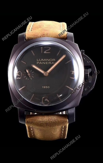 Panerai Luminor 1950 3 Days PAM00375 Composite Cased Vintage Edition Swiss Replica Watch 