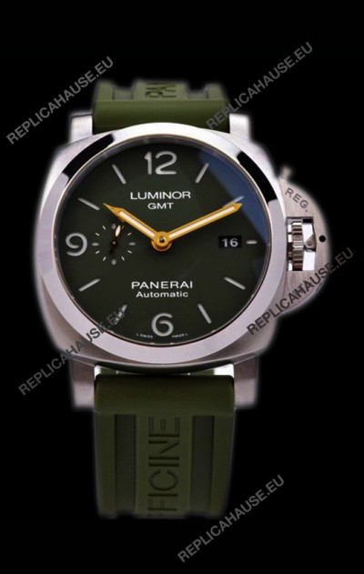 Panerai Luminor Marina GMT PAM1056 904L Steel Swiss Watch - 1:1 Mirror Replica