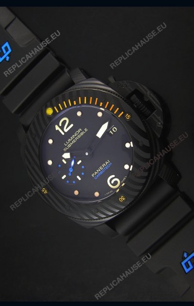 Panerai Luminor Submersible Carbotech Japanese Replica Watch