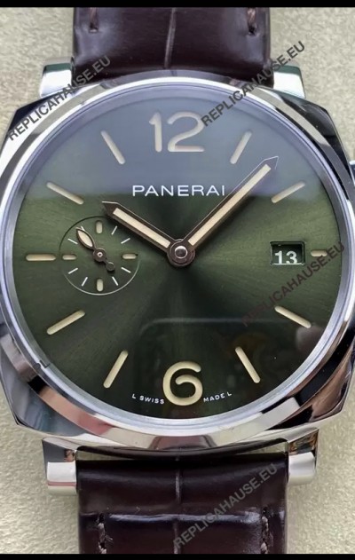 Panerai Luminor Due PAM1329 Edition 1:1 Mirror Swiss Replica Watch Green Dial