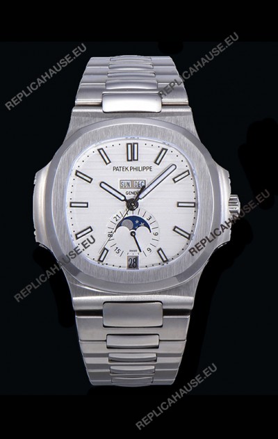 Patek Philippe Nautilus 5726A in White Dial 1:1 Replica Version 2022 Updated Version