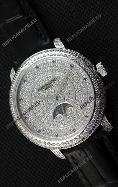 Patek Philippe Complications 4968/G Swiss Replica Steel Case Watch 