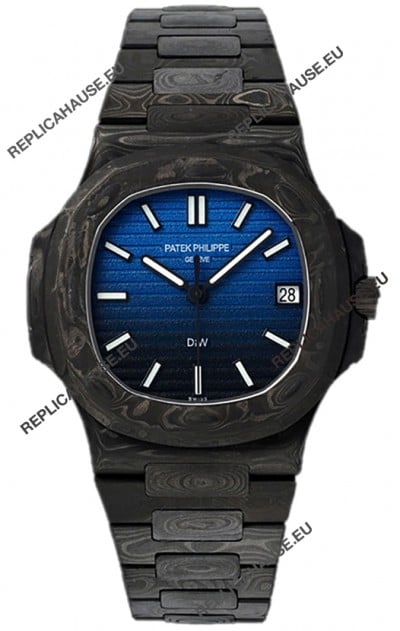 Patek Philippe Nautilus 5711 DiW Edition Ceramic/Carbon 1:1 Mirror Swiss Replica Watch