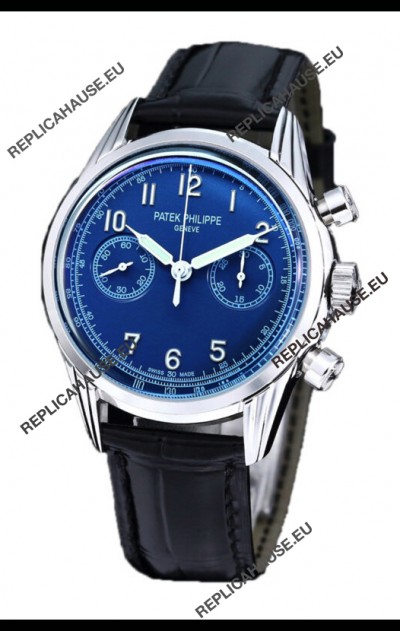 Patek Philippe Complications 5162G Blue Dial Stainless Steel Swiss Replica Watch 