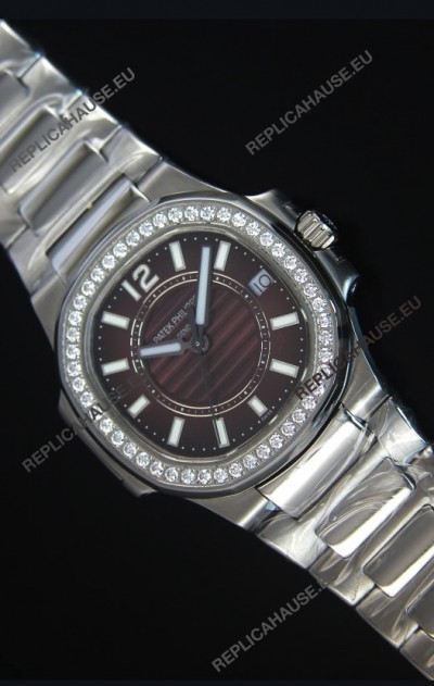 Patek Philippe Ladies Nautilus Stainless Steel Watch 36MM 