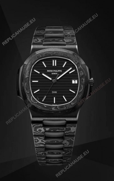 Patek Philippe Nautilus 5711 DiW Edition Ceramic/Carbon 1:1 Mirror Swiss Replica Watch