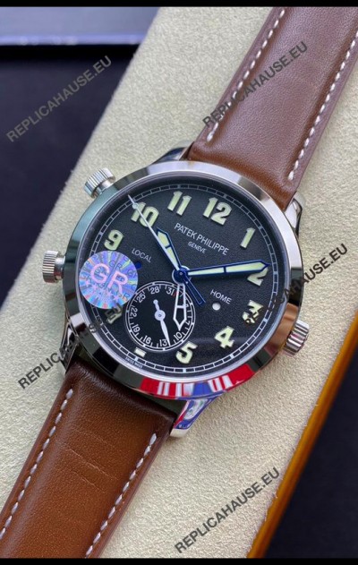 Patek Philippe Complications 5524G-001 Calatrava Travel Time Swiss Replica Watch