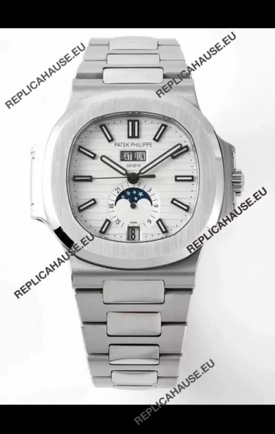 Patek Philippe Nautilus 5726A in White Dial 1:1 Replica Version 2023 Updated Version
