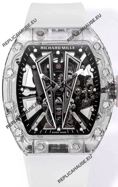 Richard Mille RM27-03 Sapphire Casing with Genuine Tourbillon Movement 1:1 Ultimate Replica