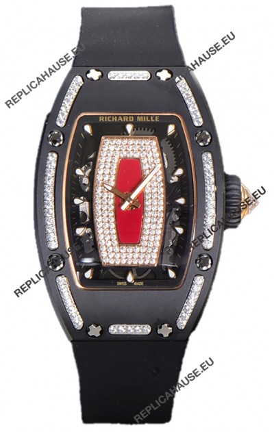 Richard Mille RM007 Black Ceramic Automatic Superclone Swiss Replica Watch