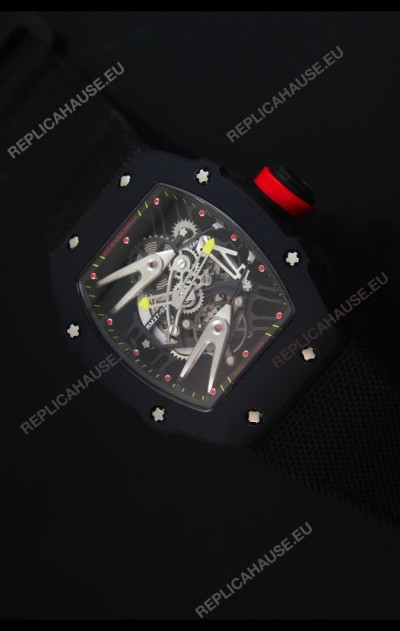 Richard Mille RM027 Tourbillon Rafael Nadal Edition Swiss Watch in PVD Casing