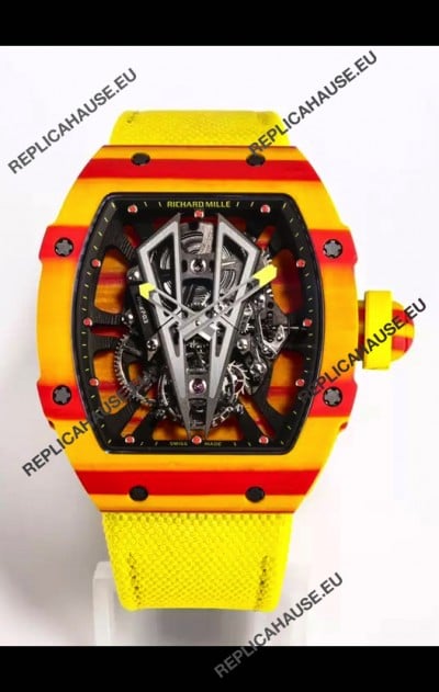 Richard Mille RM27-03 Rafael Nadal Genuine Tourbillon Movement 1:1 Mirror Replica Watch