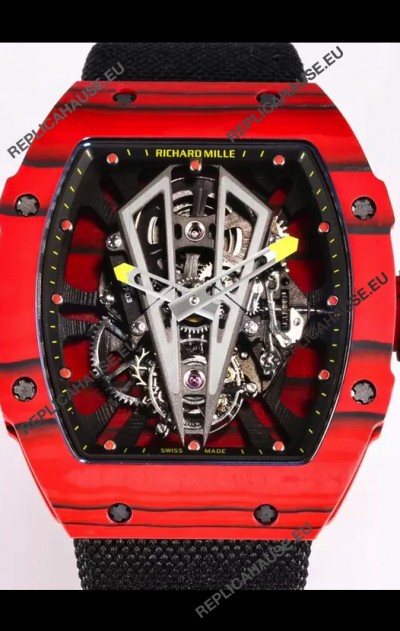 Richard Mille RM27-03 Rafael Nadal Genuine Tourbillon Movement 1:1 Mirror Replica Watch