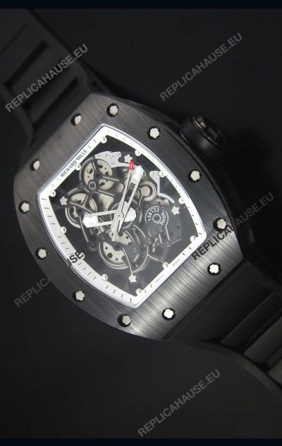 Richard Mille RM055 Ceramic Case Watch in White Inner Bezel