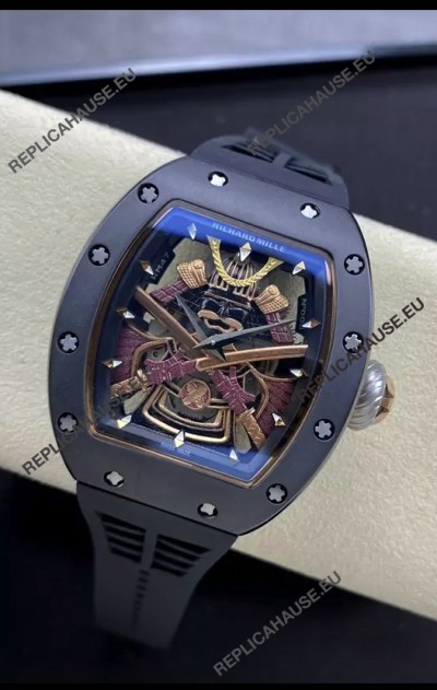 Richard Mille RM47 Black Ceramic Casing Watch in Swiss Automatic Movement 