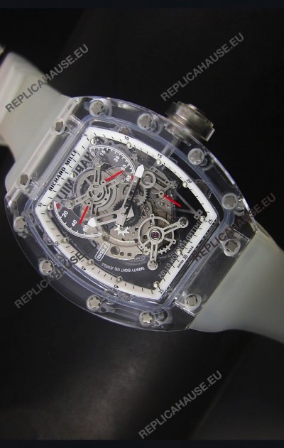 Richard Mille RM56-01 AN Saphir White Edition Replica Watch 