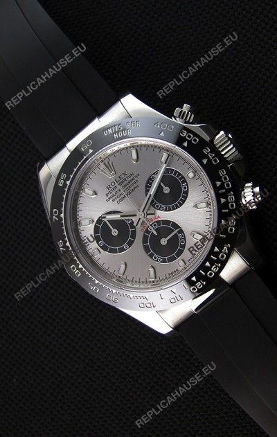 Rolex Cosmograph Daytona 116519LN Steel and Black Dial Original Cal.4130 Movement - Ultimate 904L Steel Watch 