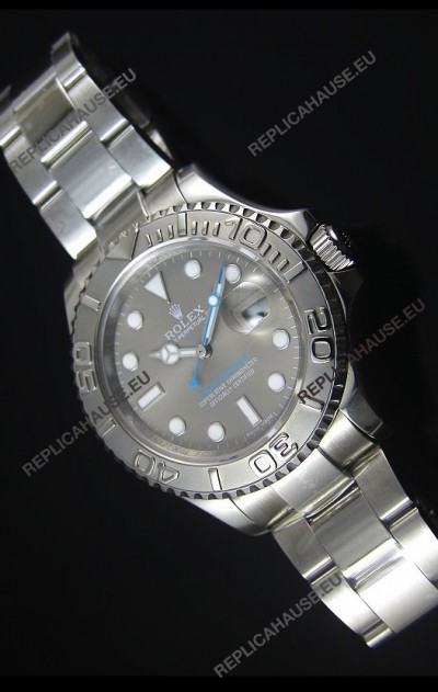 Rolex Yachtmaster Grey Dial 1:1 Swiss Replica Watch 