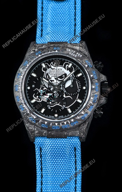 Rolex Daytona CHRONUSART Forged Cabon Casing 1:1 Mirror Replica Multicolored Dial