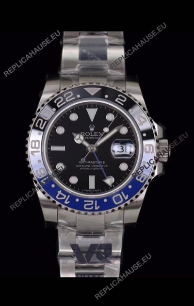 Rolex GMT Masters II 126710BLNR Batman Cal.3186 Movement Swiss Replica - Ultimate 904L Steel Watch