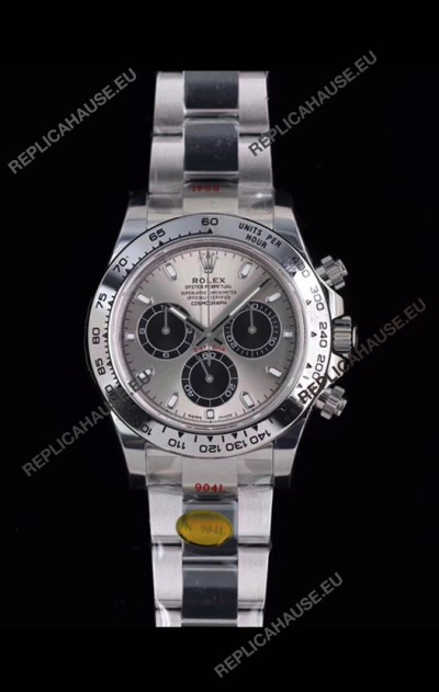 Rolex Daytona 116519 White Gold Original Cal.4130 Movement - 1:1 Mirror 904L Steel Watch