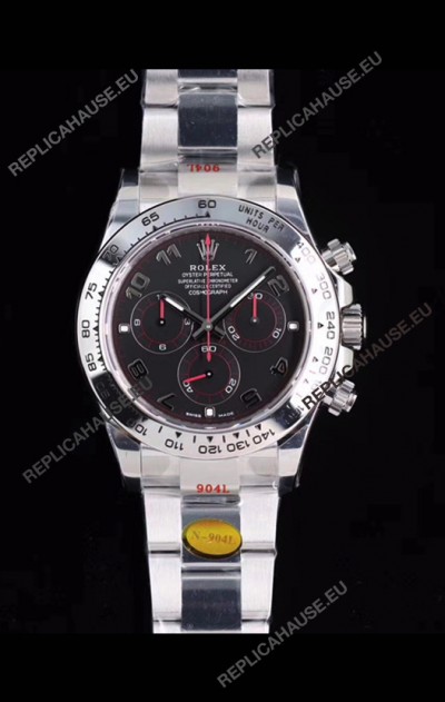 Rolex Daytona 116509 White Gold Original Cal.4130 Movement - 1:1 Mirror 904L Steel Watch