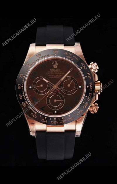 Rolex Daytona 116515LN Everose Cerachrom Original Cal.4130 Movement - 1:1 Mirror 904L Steel Watch
