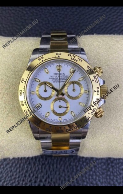 Rolex Cosmograph Daytona 116503 Yellow Gold Original Cal.4130 Movement - Ultimate 904L Steel Watch