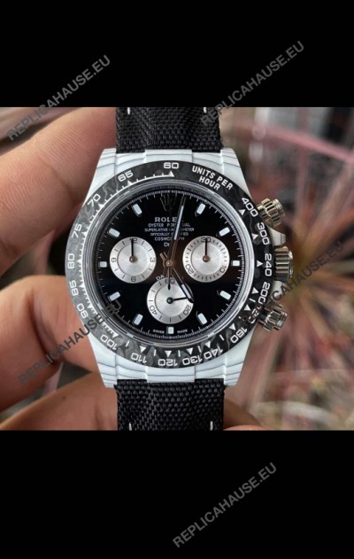 Rolex Cosmograph Daytona DiW Irbis V2 Edition Carbon Fiber Watch - Cal.4130 Movement