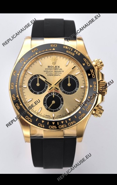 Rolex Cosmograph Daytona M116518LN-0048 Yellow Gold Original Cal.4131 Movement - 904L Steel Watch