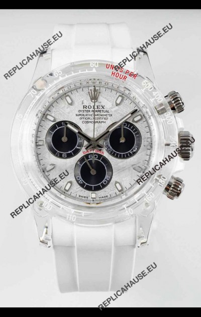 Rolex Daytona AET Remould Meteorite Dial Sapphires Casing 1:1 Swiss Replica Watch 