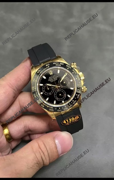 Rolex Cosmograph Daytona M126518 Yellow Gold Original Cal.4130 Movement - 904L Steel Watch