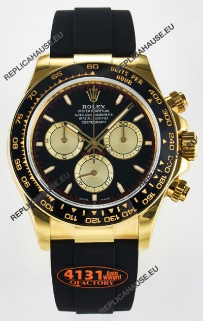 Rolex Cosmograph Daytona M126518 Yellow Gold Black Dial Original Cal.4131 Movement