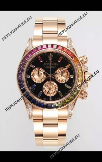 Rolex Cosmograph Daytona 116595RBOW Rose Gold Original Cal.4130 Movement