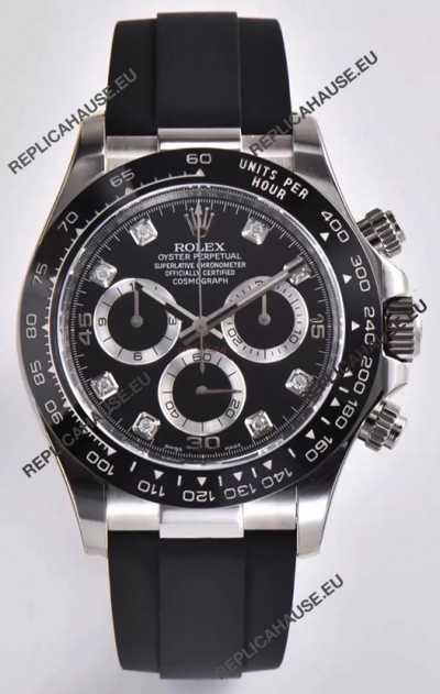Rolex Cosmograph Daytona M116519LN-0025 Original Cal.4130 Movement - 904L Steel Watch